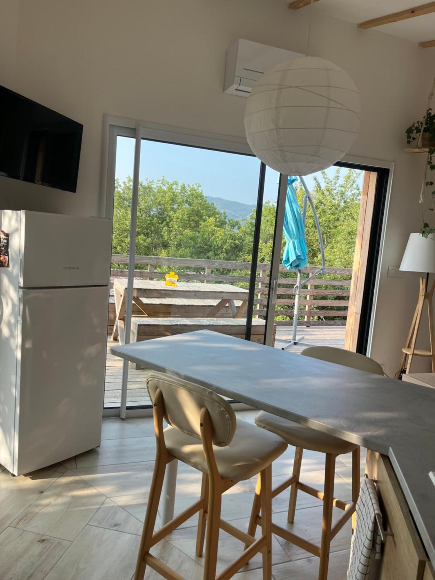 Chalet Cocoon Laroque  Exterior foto